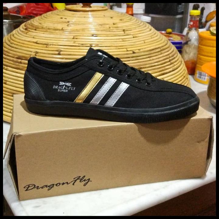 Sepatu Dragonfly Hitam / Sepatu Capung Dragofly Amazon Hitam [37-43]