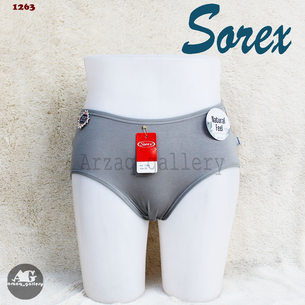 3pc -- Celana Dalam Wanita Sorex 1263 | Cd Sorex Midi