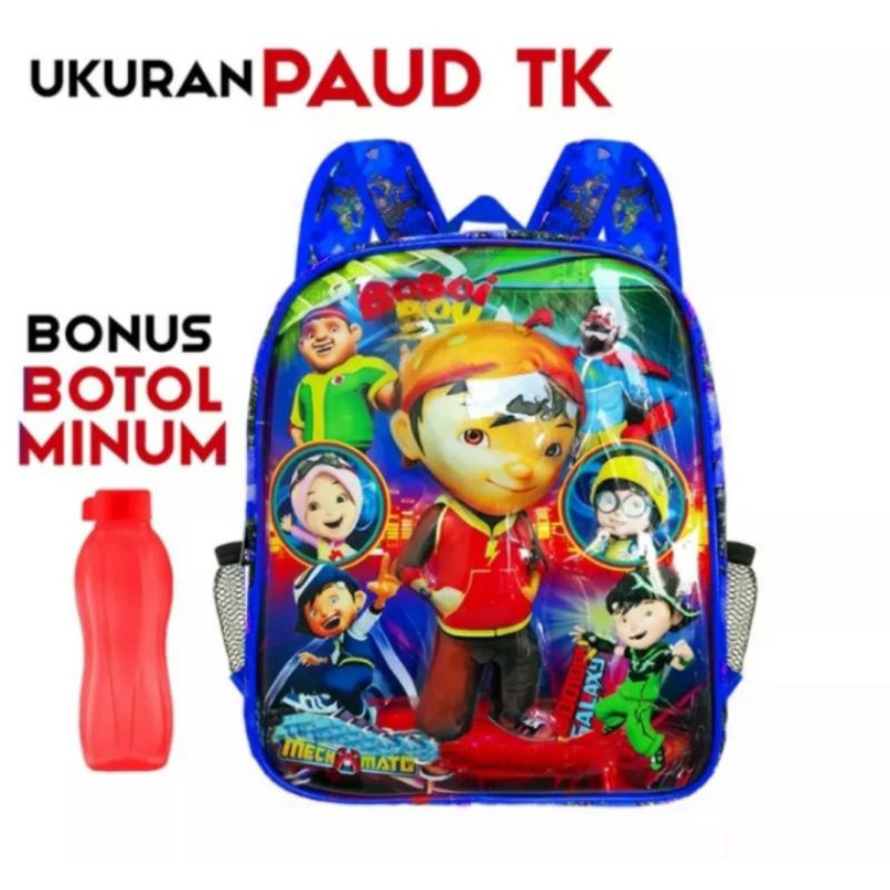 TAS RANSEL ANAK PAUD &amp; TK BERHADIAH BOTOL MINUM