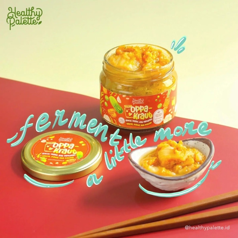 

KIMCHI VEGAN HALAL OPPA KRAUT BY HEALTHY PALETTE