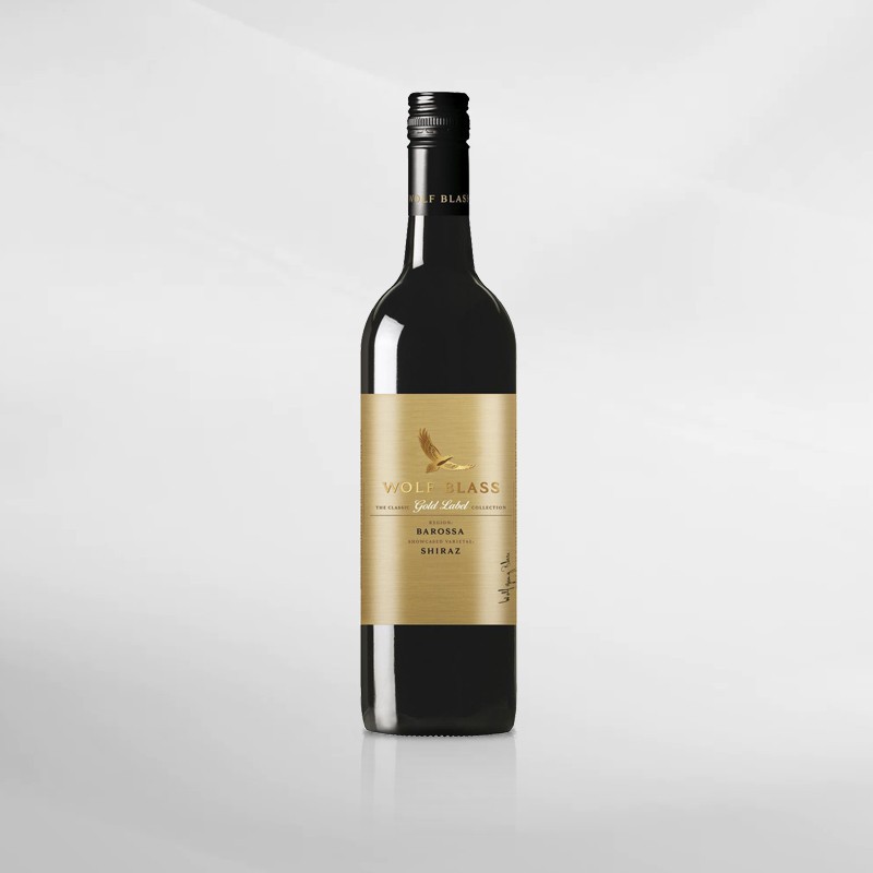 Wolf Blass Gold Label Shiraz 750 Ml ( Original &amp; Resmi By Vinyard )