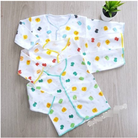 12 Pcs Baju Bayi Shankusen | Baju Sankusen Baby New Born | Pakaian Baru Lahir | Atasan Kutung Buntung Lekbong Pendek Panjang Sankhusen Shankhusen | Sguna Lusinan