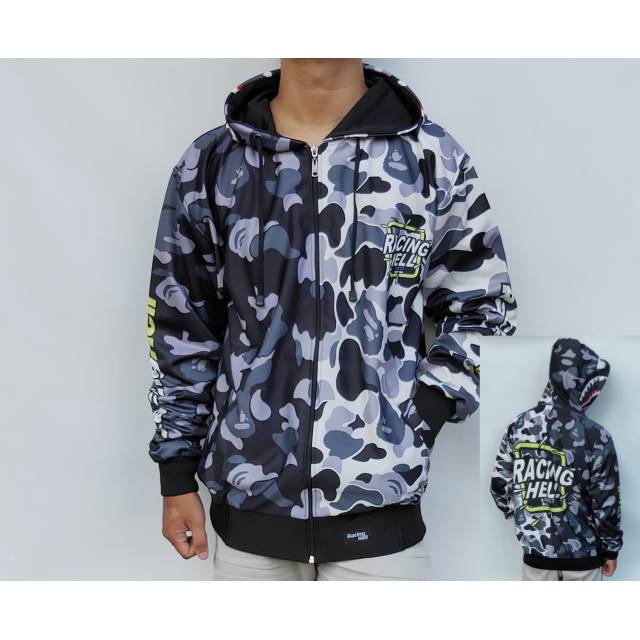 Jaket Jersey racing printing dewasa