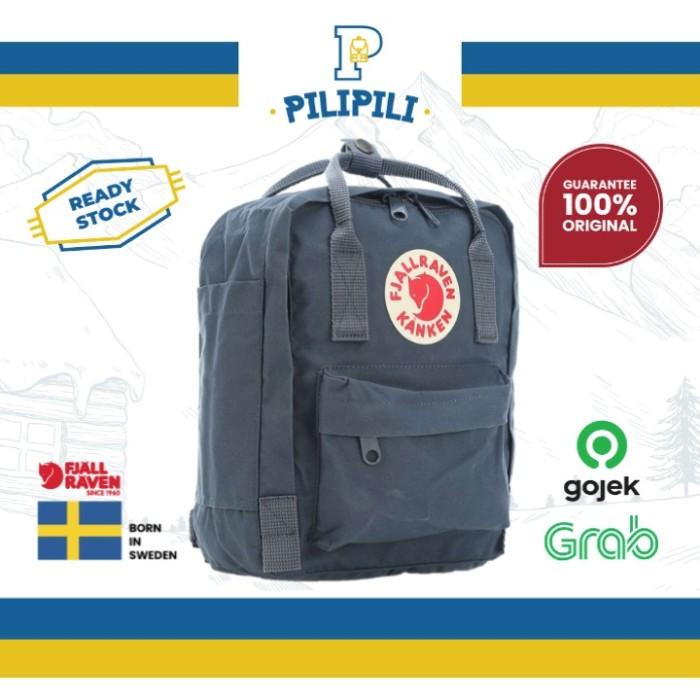Tas Ransel Kanken Mini Original Graphite Backpack