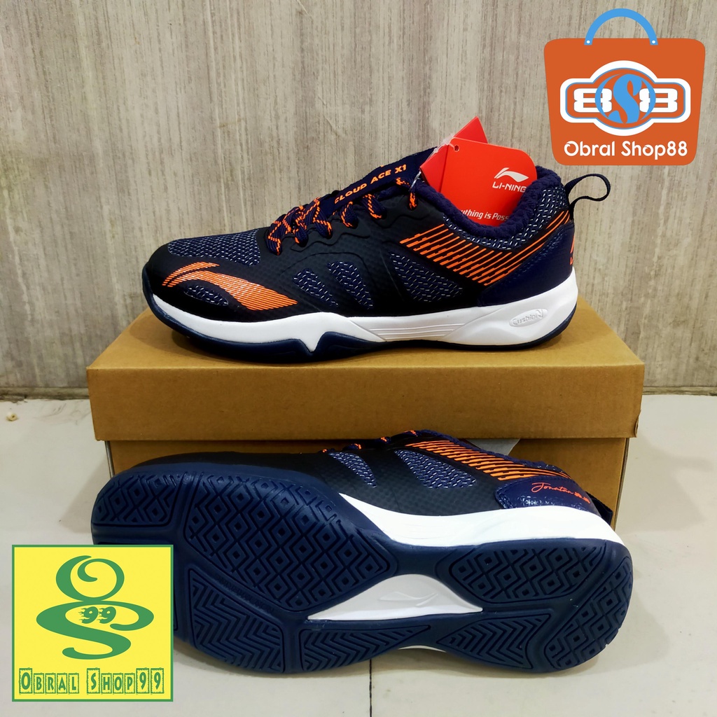 SEPATU BADMINTON LINING CLOUD ACE X1 ORIGINAL