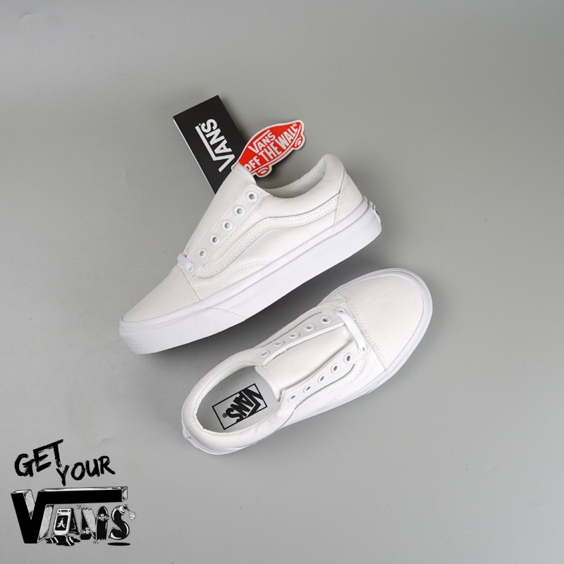 Vans Old Skool True White Original 100% Bnib