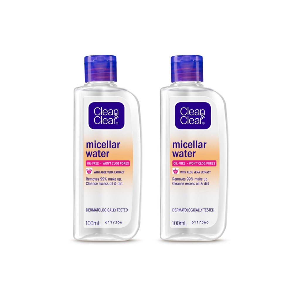 micellar water clear and clean