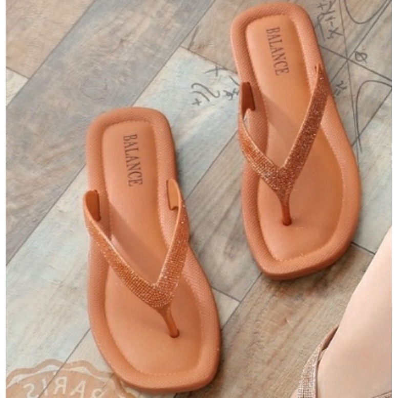 Home-IRIS Sandal Jepit Import Gliter Premium 1256-23 PCU