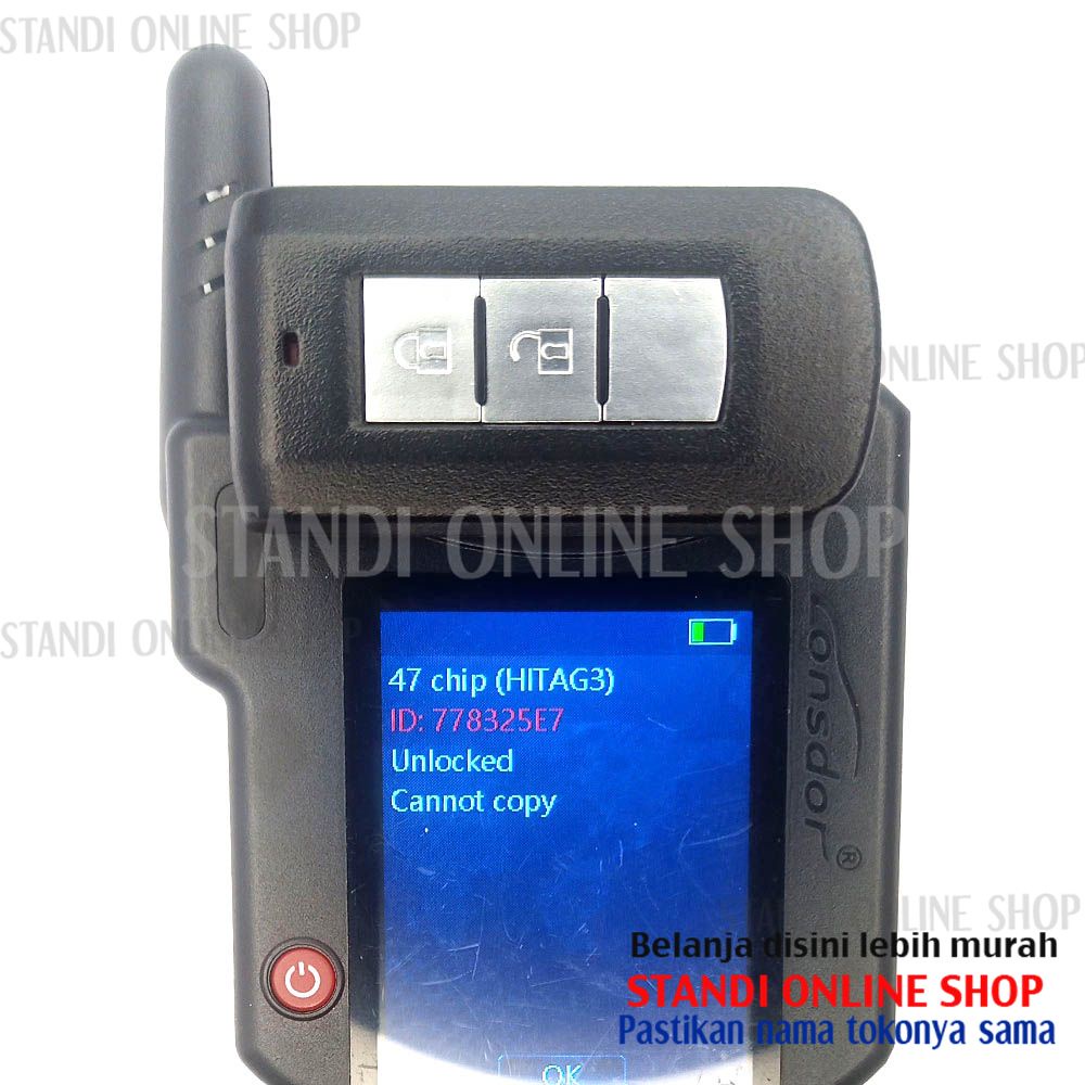 Remote Set Komplit Kunci Smartkey Mitsubishi All New Pajero Sport