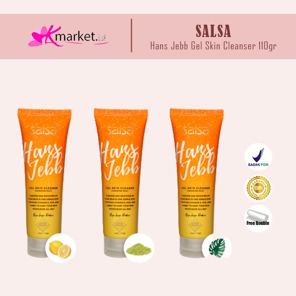 SALSA Hans Jebb Gel Skin Cleanser 110gr