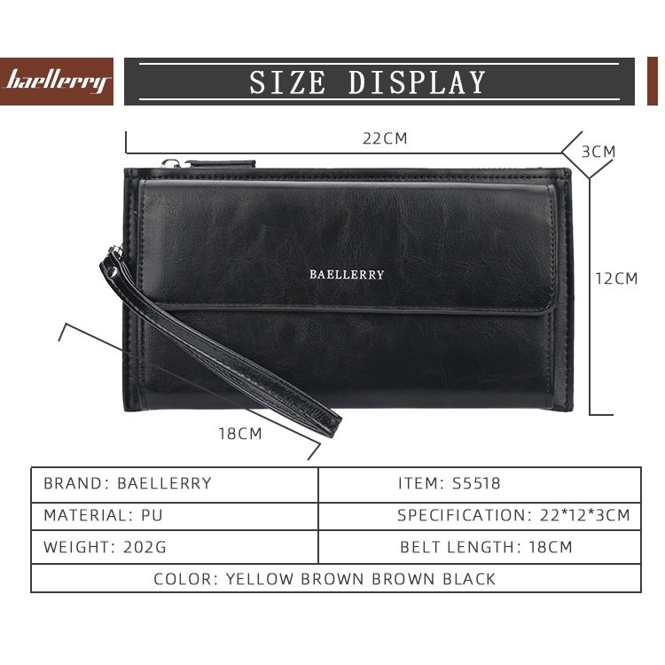 IMPOR BAELLERRY 5518 HANDBAG DOMPET TANGAN DENGAN TALI MUAT HP