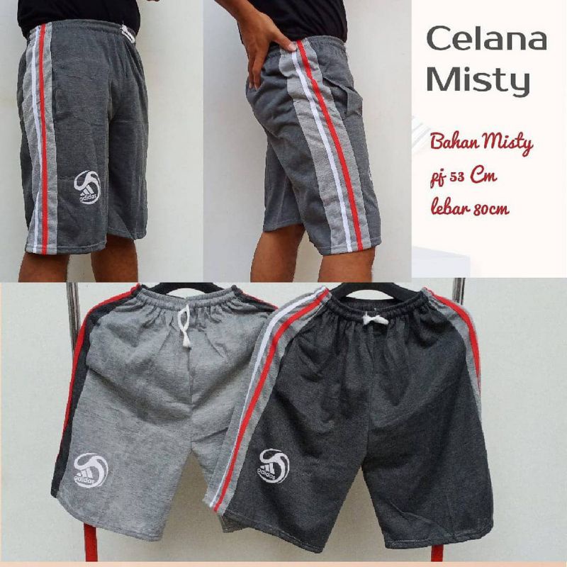 [Fashion Pria] KOLOR PENDEK MISTY (1Kg=10pcs) murah | adem | terlaris