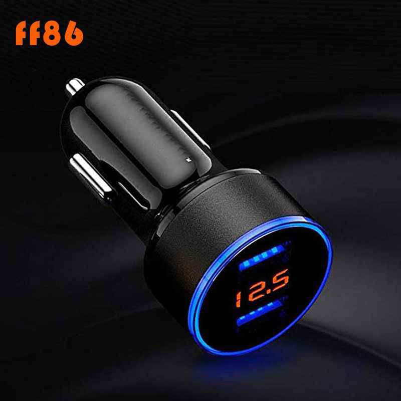 Charger HP 2 in 1 voltmeter Mobil