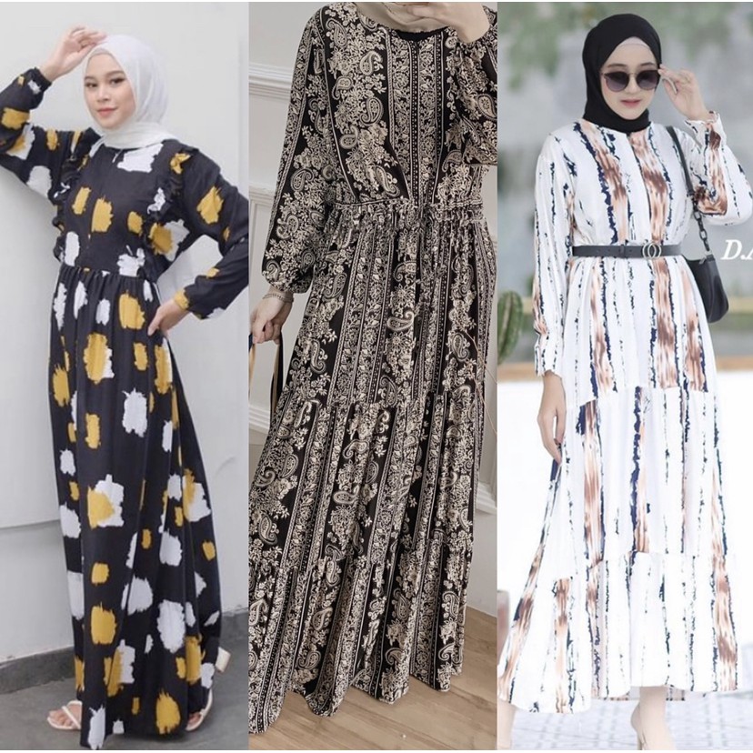 DRESS ABSTRAK