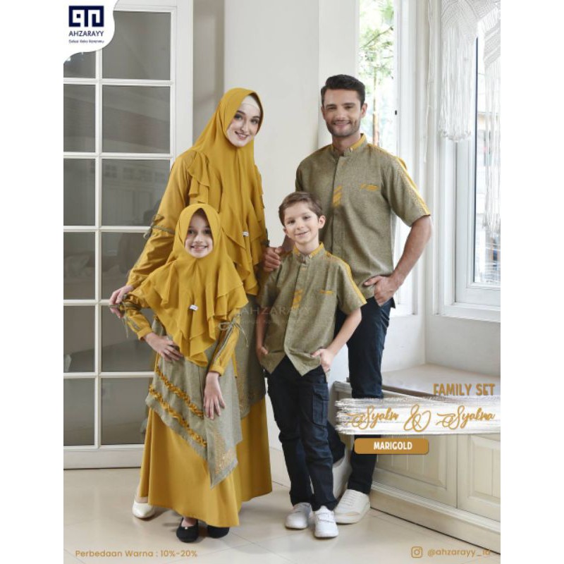 FAMILY SET SYAKIR SYAKIRA BY AHZARAYY/MARIGOLD