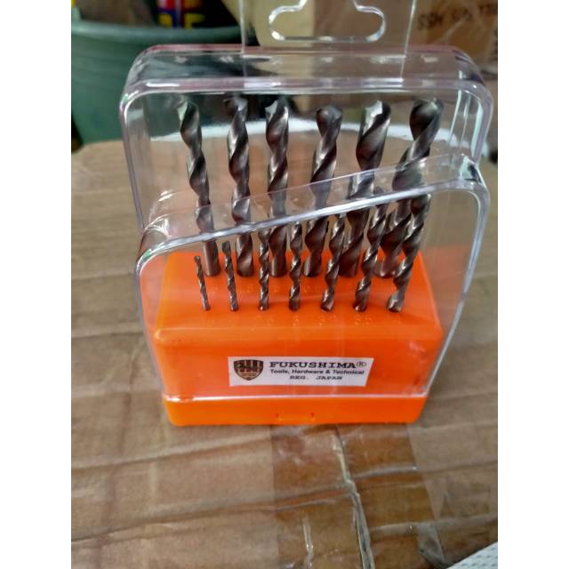 Mata Bor Besi Set Isi 13 Pcs