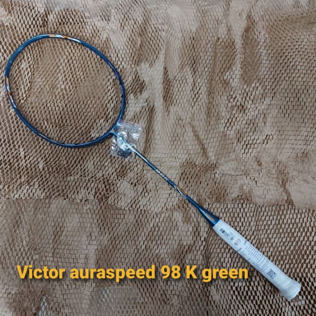 Raket badminton/bulu tangkis victor auraspeed 98 K Green