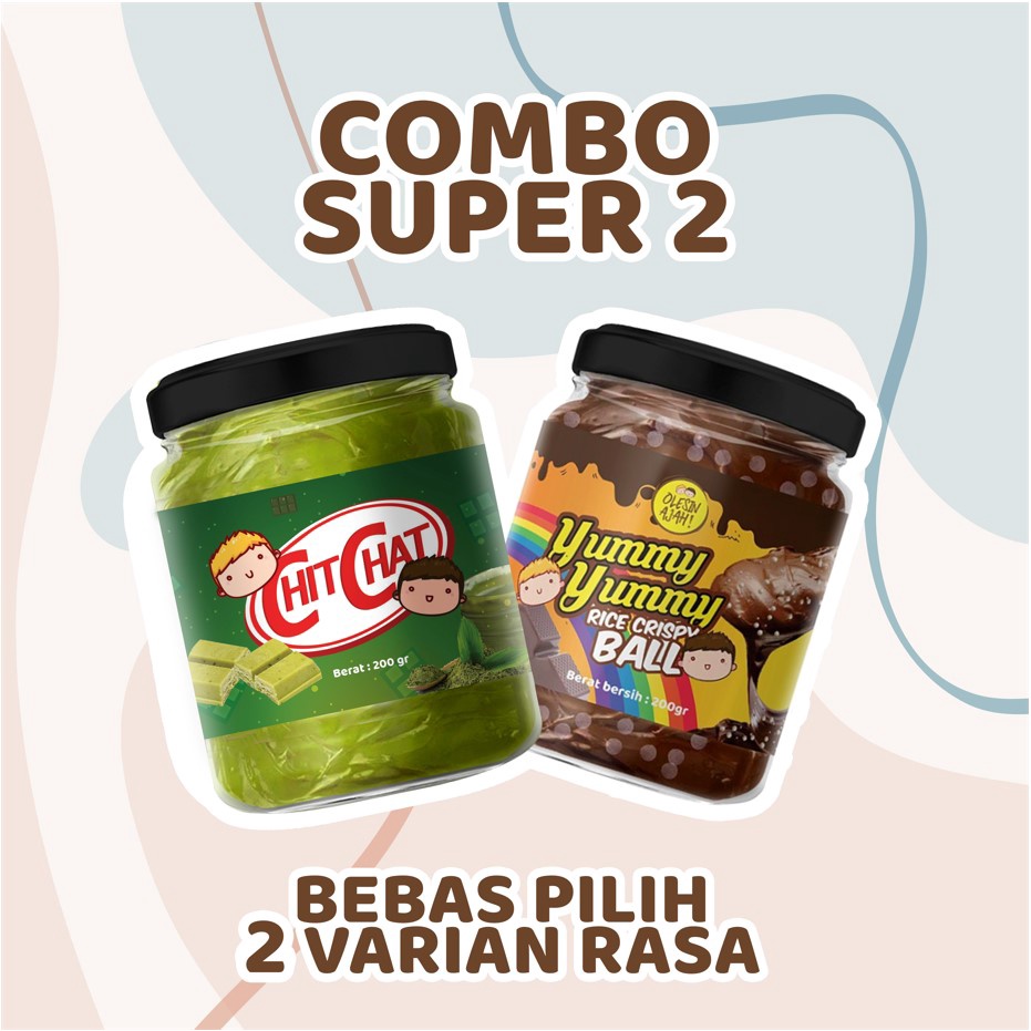 

Promo Termurah Combo Super 2 Selai Olesinajah - Homemade