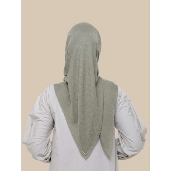 The Classic Monogram Scarf Wearing Klamby