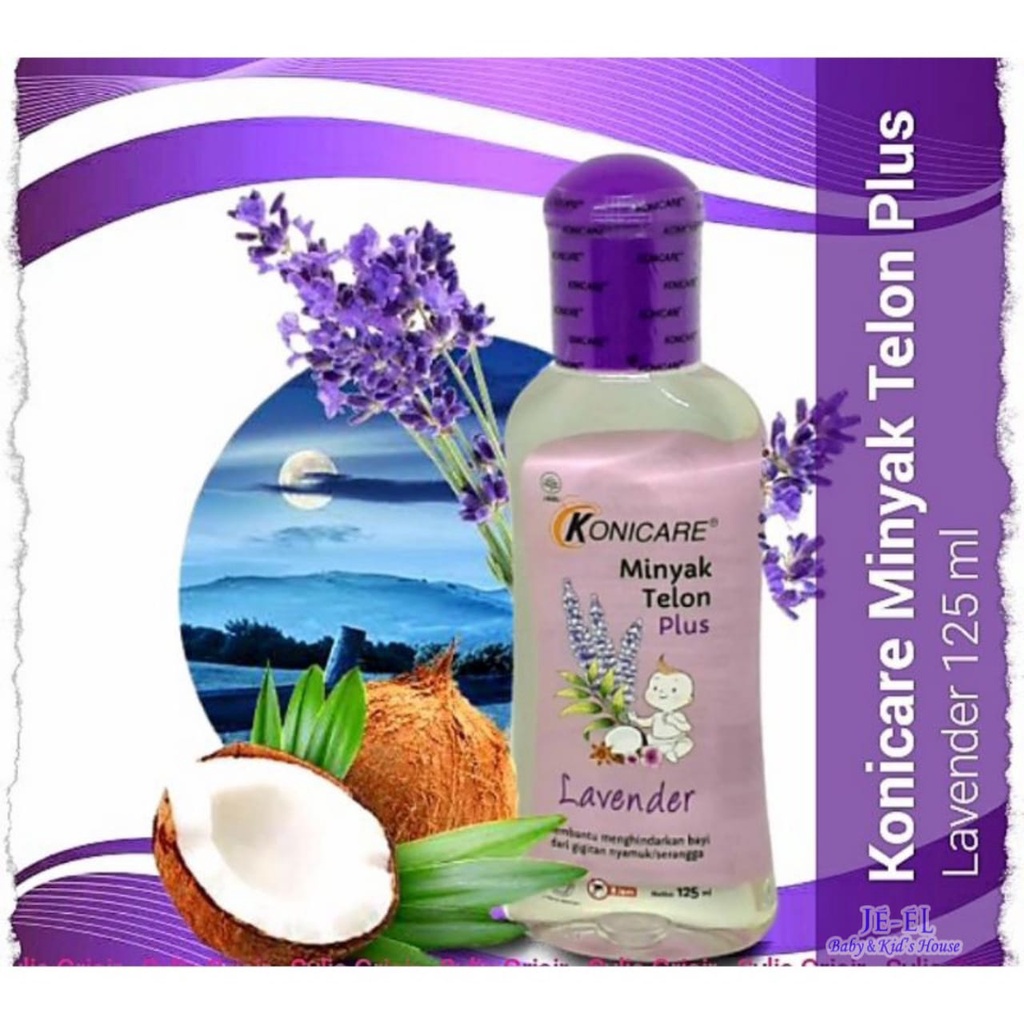 Konicare Minyak Telon Plus/Reguler/ extra Lemongrass 30ml 60ml 125 ml