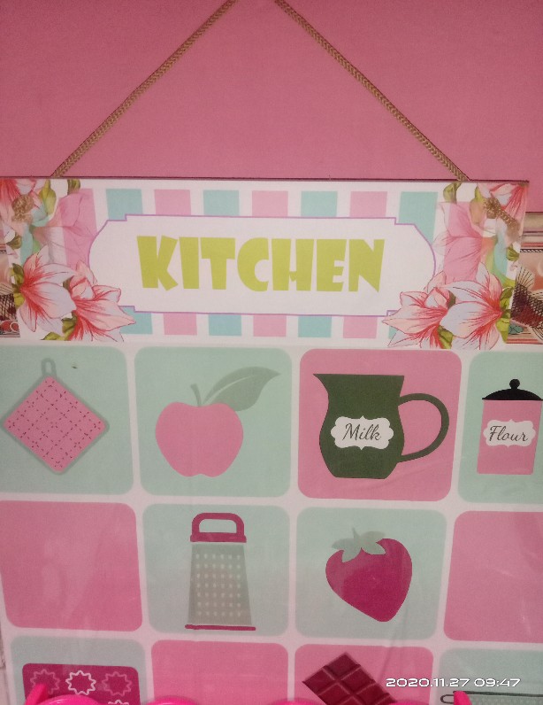 Decor Art Hiasan Pajangan Dinding Wall Decor Rumah Shabby Chic Gantungan Assalamualaikum - Ab 7