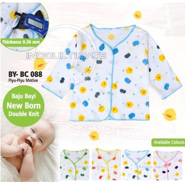 Baju bayi Newborn PRINT Katun Tebal Lengan Panjang BC-088 Pakaian Kaos Anak Bayi Laki laki perempuan