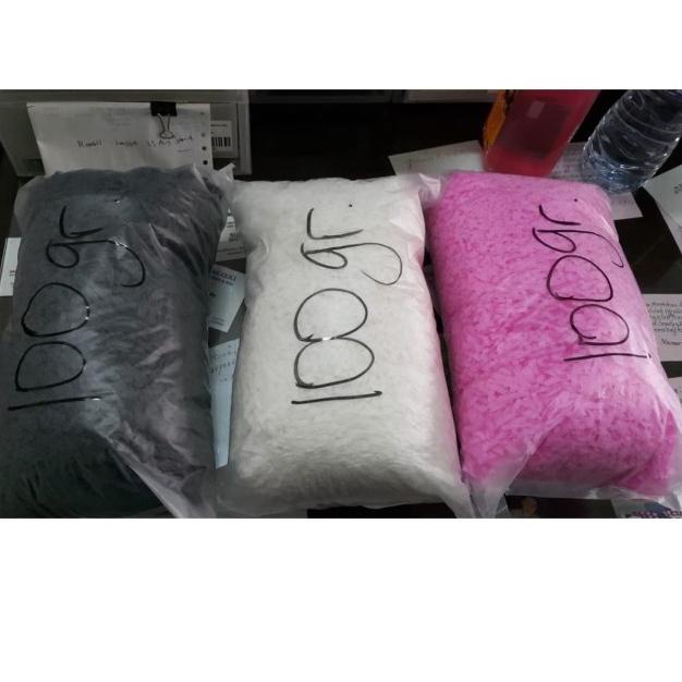 

Kertas Krep potong NYAW CRAFT 100 gram (alas kado tatakan wrap gift ) - Hitam