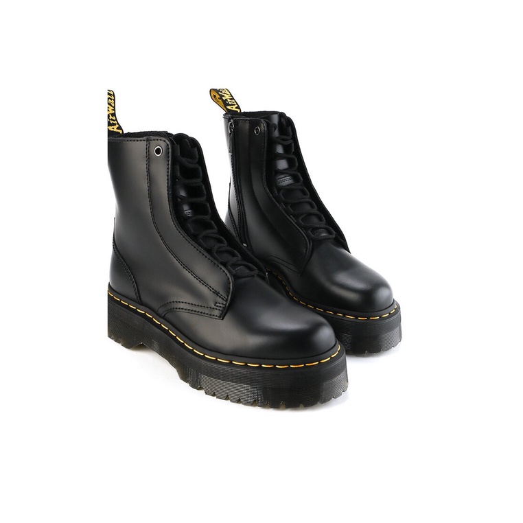 SEPATU BOOT PRIA DR MARTENS ORIGINAL DOCMART JARRICK BLACK SMOOTH