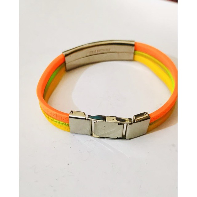 Titanium / gelang titanium / gelang karet / gelang cowo