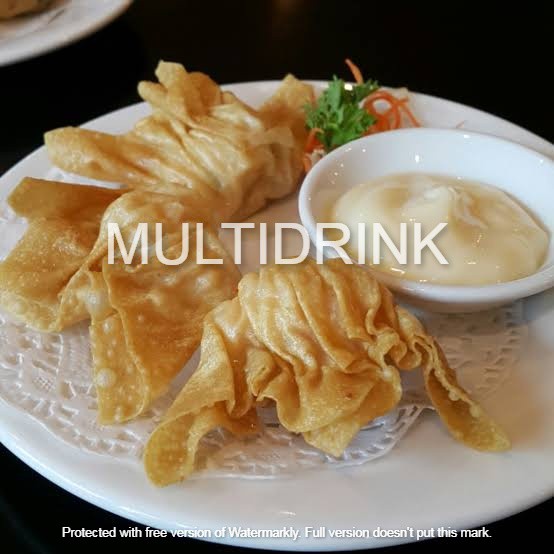 

Pangsit udang saos mayonaise dimsum frozen isi 12 pc HOMEMADE