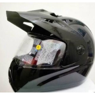 Helm Zeus 2100 supermoto - black