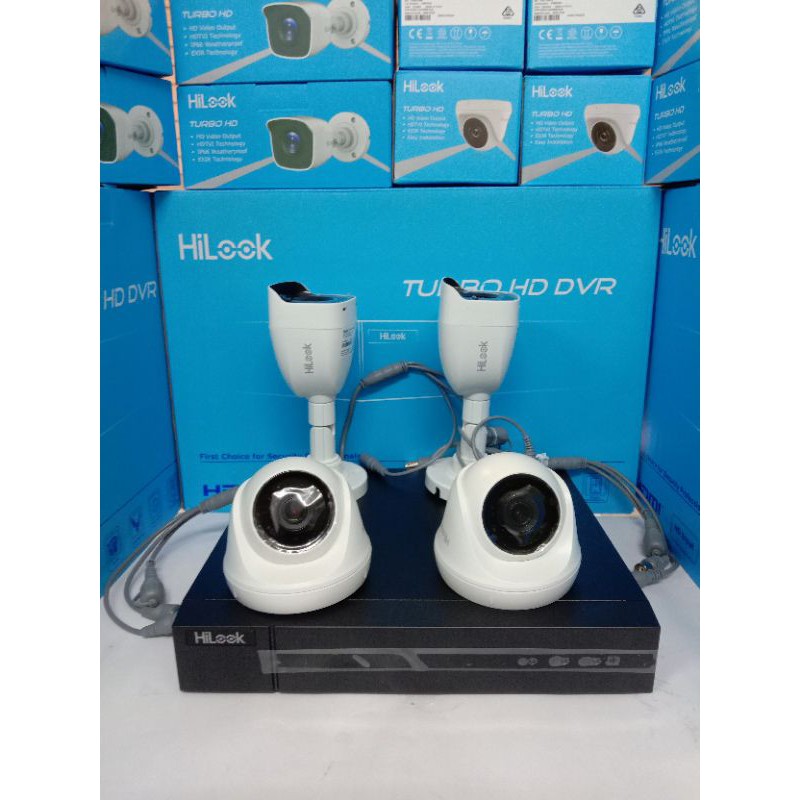 Paket cctv hilook 4 channel 4 cctv hilook 2mp 1080p