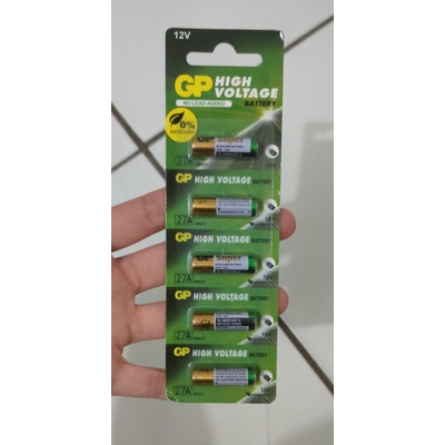 (GP) High Voltage Alkaline Battery 27AE MN27 12V