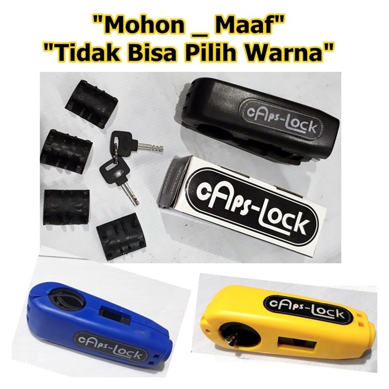 Grip Lock Griplock Kunci Gembok Pengaman Anti Maling Stang Motor