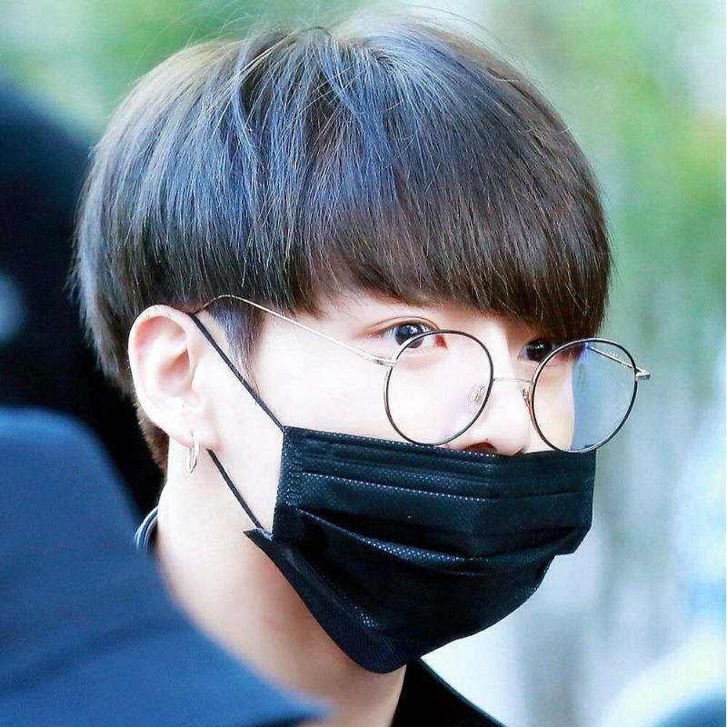 IDOL KPOP MASKER HITAM 3 PLY / MASKER HITAM KOREA 3 LAPIS / IDOL BLACK MASK