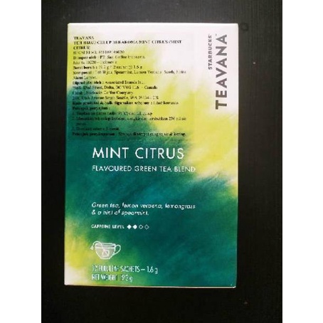 

(I-OMO ☛) Starbucks Teavana Tea Teh Celup||terviral