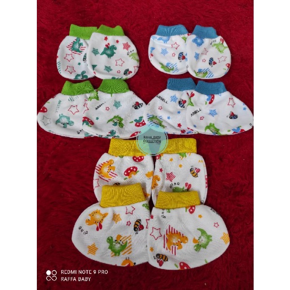 1SET SARUNG TANGAN+SARUNG KAKI BAYI