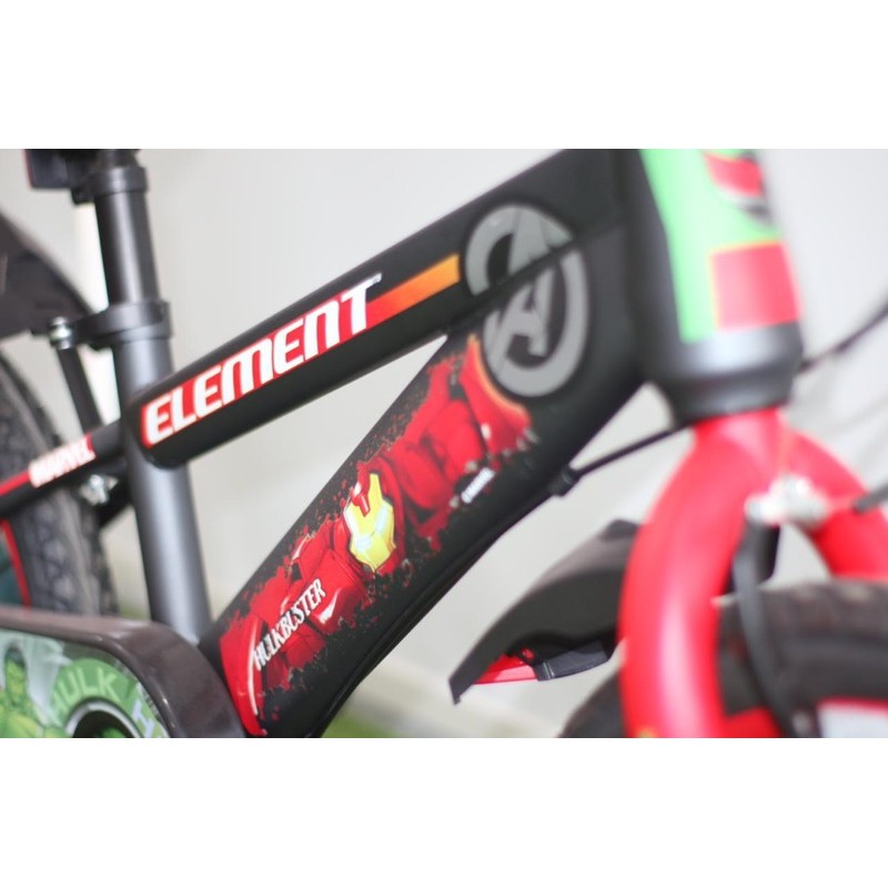 Sepeda Anak BMX Element Hulk Buster Avengers Official License Marvel SNI Cowok Avengers Garansi mini-6