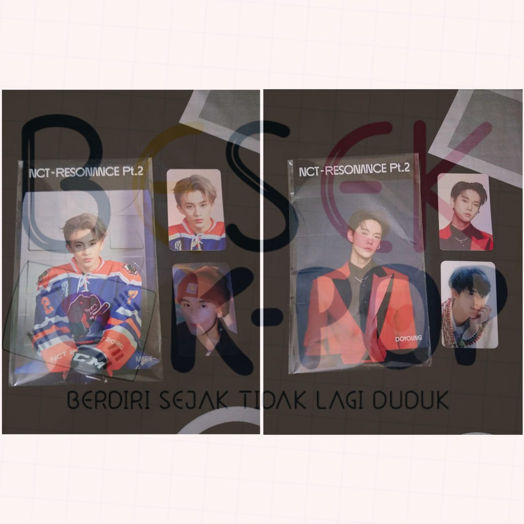 Doyoung & Mark Lenticular Standee NCT 2020