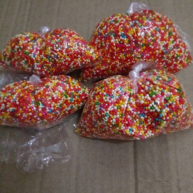 

Trimit / Springkle Pasir Warna warni Repack