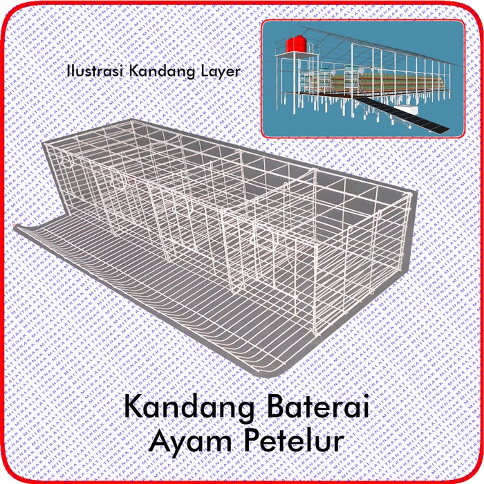 [[BISA COD]] ORIGINAL Kandang Baterai Kawat Ayam Petelur