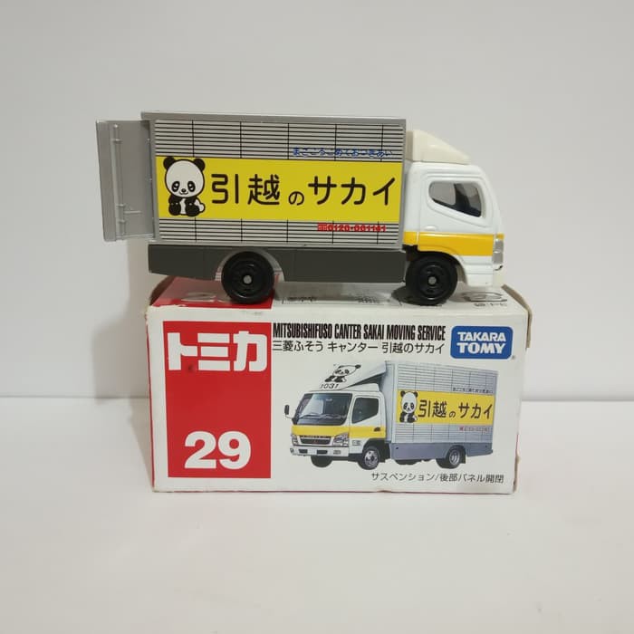 Mitsubishi fuso Canter truck tomica reguler no 29 diecast mobil truk