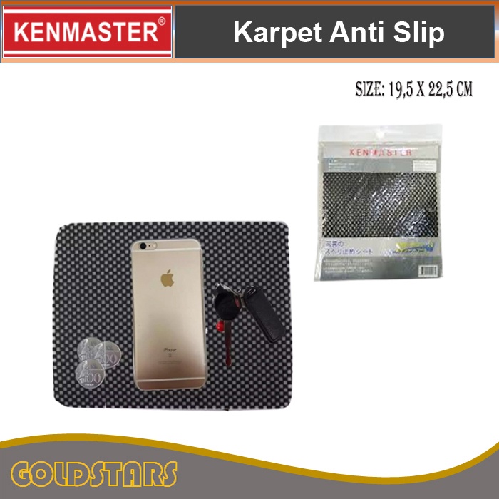 Karpet Anti Slip Desh Math Kenmaster Taplak Dashboard Mobil