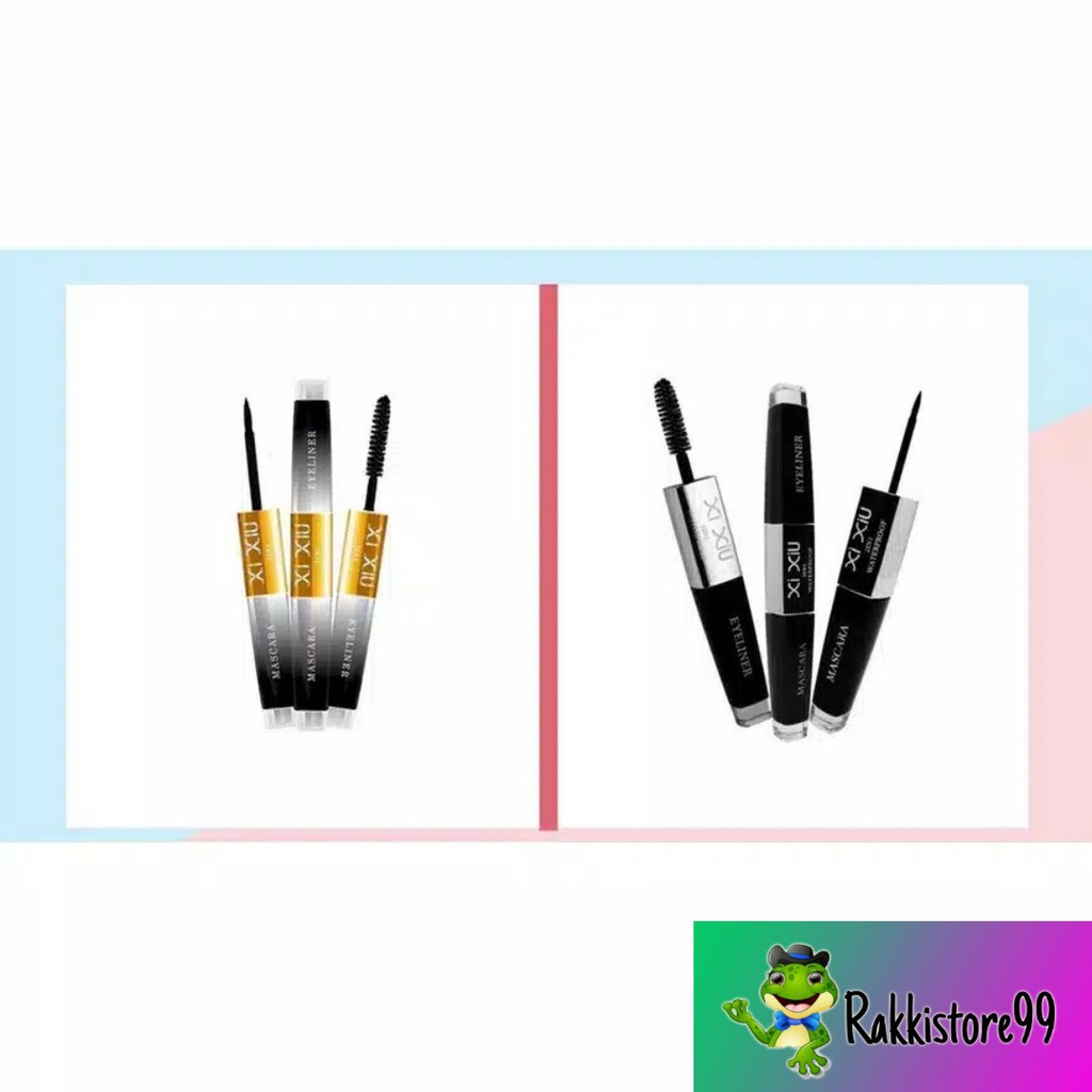 ❣️Rakkistore99❣️ Xi Xiu Divine 2in1 Mascara &amp; Eyeliner / 2in1 Mascara &amp; Eyeliner (100% Original)