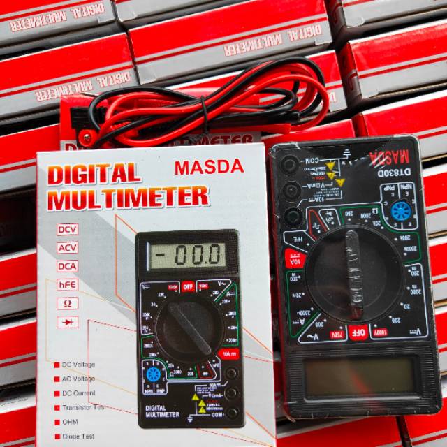 MULTITESTER DIGITAL MASDA DT-830D ADA BUZZER