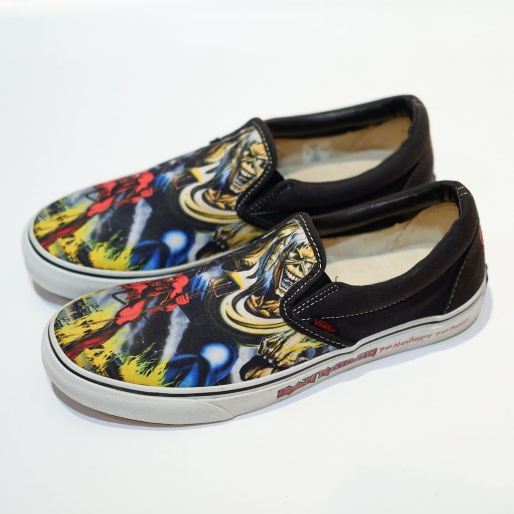Vans Slip On Iron Maiden