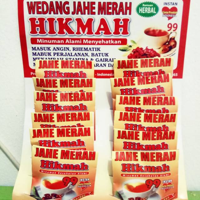 

WEDANG JAHE MERAH SEDUH
