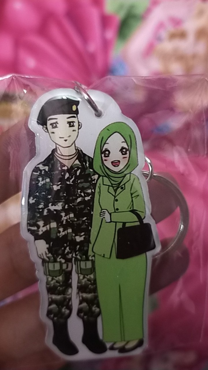 Ganci TNI PERSIT Couple Shopee Indonesia