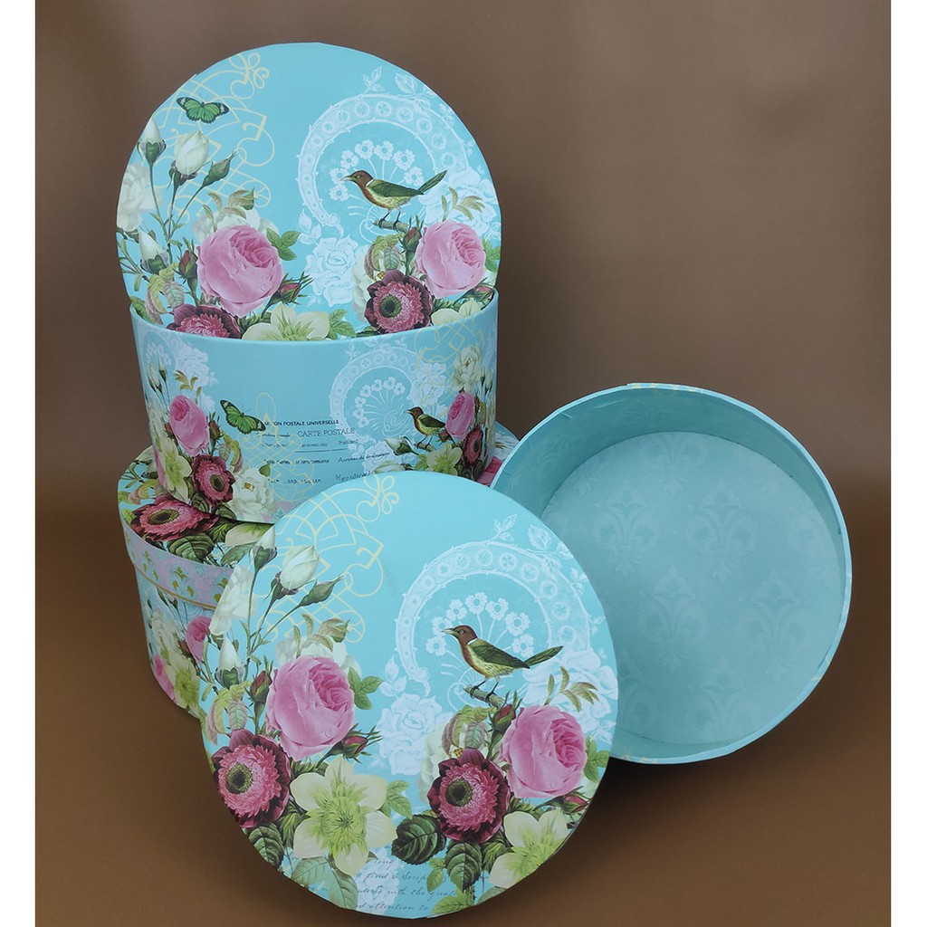 

Hard Box / Gift Box Bundar / Gift Box Silinder Motif