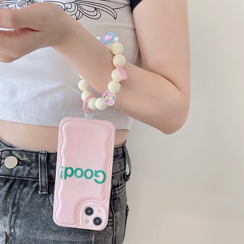 Pinky Good! Softcase with Bubble Strap Case HP Lucu for iphone XS Max XR 11 Pro Max 12 Pro Max 13 Pro Max 14 Pro Max